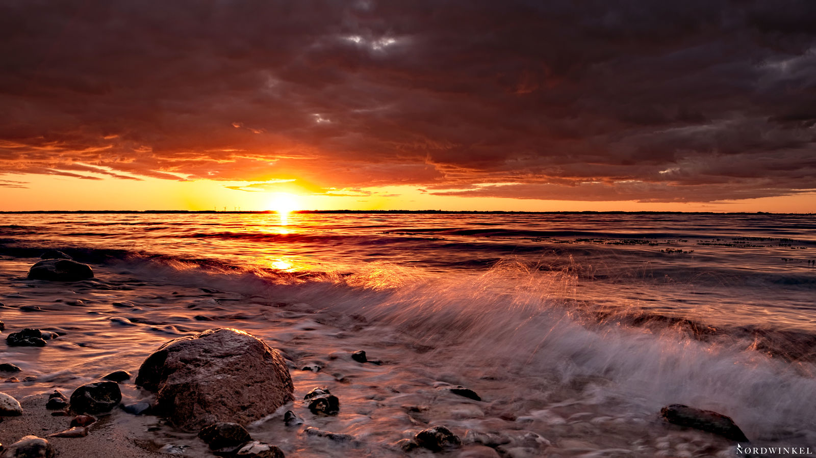 Sonnenuntergang an der Ostsee fotografieren