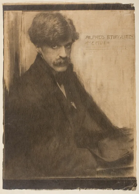 gertrude käsebier porträt des fotografen stieglitz